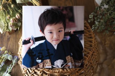 七五三3面デザインアルバム ：和 | 三愛フォトスタジオ