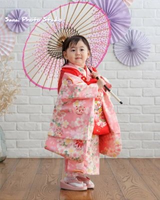 ほのかちゃんの七五三記念 | 三愛フォトスタジオ